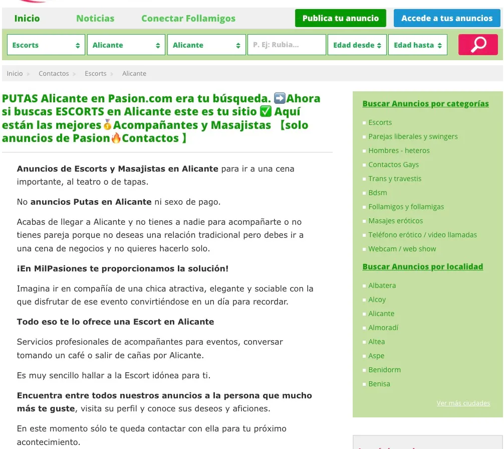 Milpasiones.com