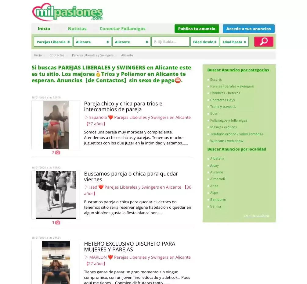 Milpasiones.com